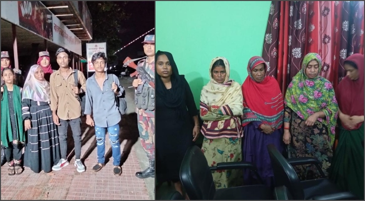 পঞ্চগড়ে একজনকে হস্তান্তর, নয়জনকে পুশ-ইন